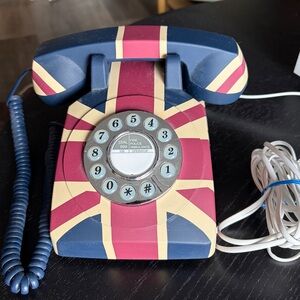Union Jack Rotary Phone